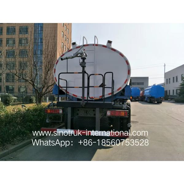 SINITRUK Water Tank Truck 6x4 LHD 371HP 18CBM White Large Capacity