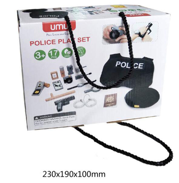 Picture-Perfect Wooden Toy Set Ideal for Children's Role-Playing and Home Simulation