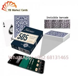 Quality Wireless Poker Analyzer Device One Deck Scanning Fournier 505 Playing Cards wholesale