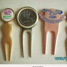 Zinc alloy, die casting Promotional Metal Golf Divot tools