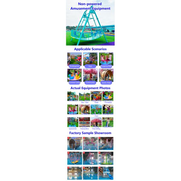 Outdoors Various Types Recreational Children's Park Amusement Equipment