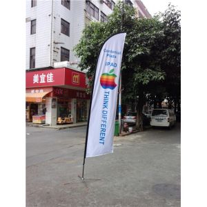 Windchaser Feather Flags Banner With Fiberglass Pole