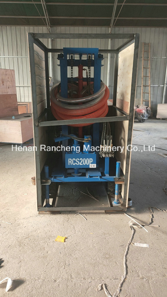 RCS200C Crawler Mounted 150m Portable Small Rotary Water Well Drilling Rig