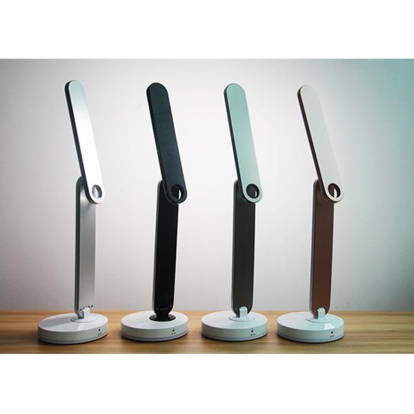 Button Switch Led Foldable Rechargeable Desk Lamp With USB Charging Cable