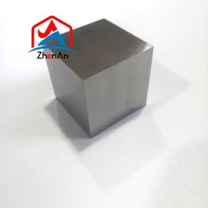 High Density Pure Tungsten Cube Small Volume
