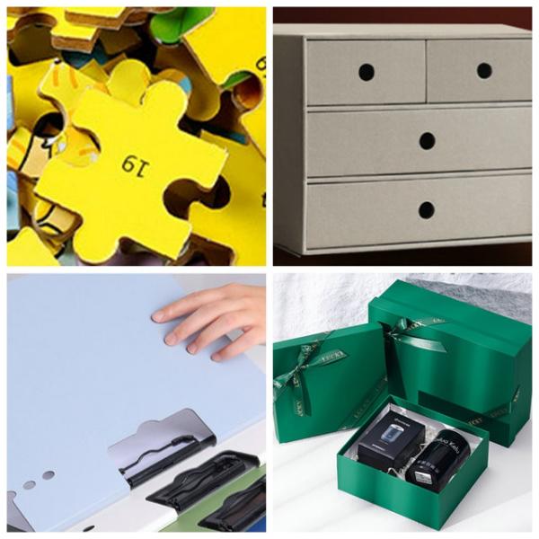 1.5mm 2.0mm Uncoat High Hardness Greyboard For Jigsaw Puzzle 95 X 130cm