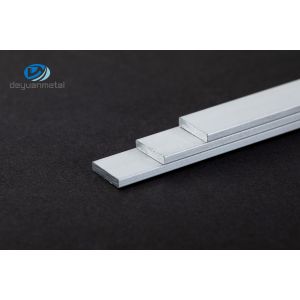 Quality 6063 Aluminum Flat Bar 5mm Extruded Rectangular 160Mpa Tensile wholesale