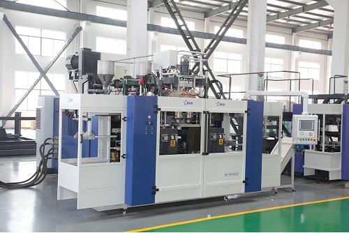 Automatic PET Bottle Blowing Machine 380V 50HZ Voltage High Adjustability