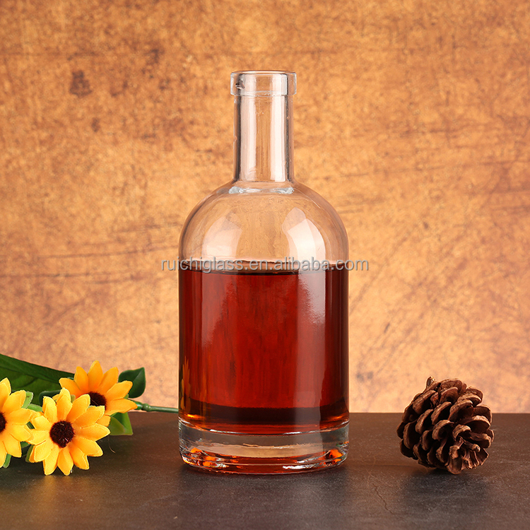 Distillery for 750ml Wine Vodka Whisky Liquor Glass Bottles Made of Super Flint Glass