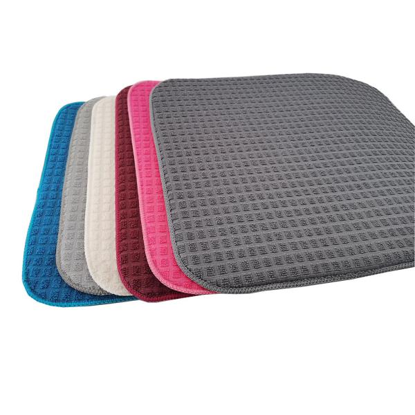 Absorbent Microfiber Kitchen Dish Drying Mat All Polyester