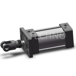 5.00mm 20MPa Electric Hydraulic Cylinder TRH5.00ME5LT14X18.00
