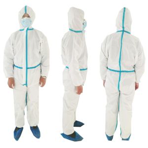 Quality 63G GSM Lightweight Full Body Protection Suit S-XXL Size For Safety wholesale