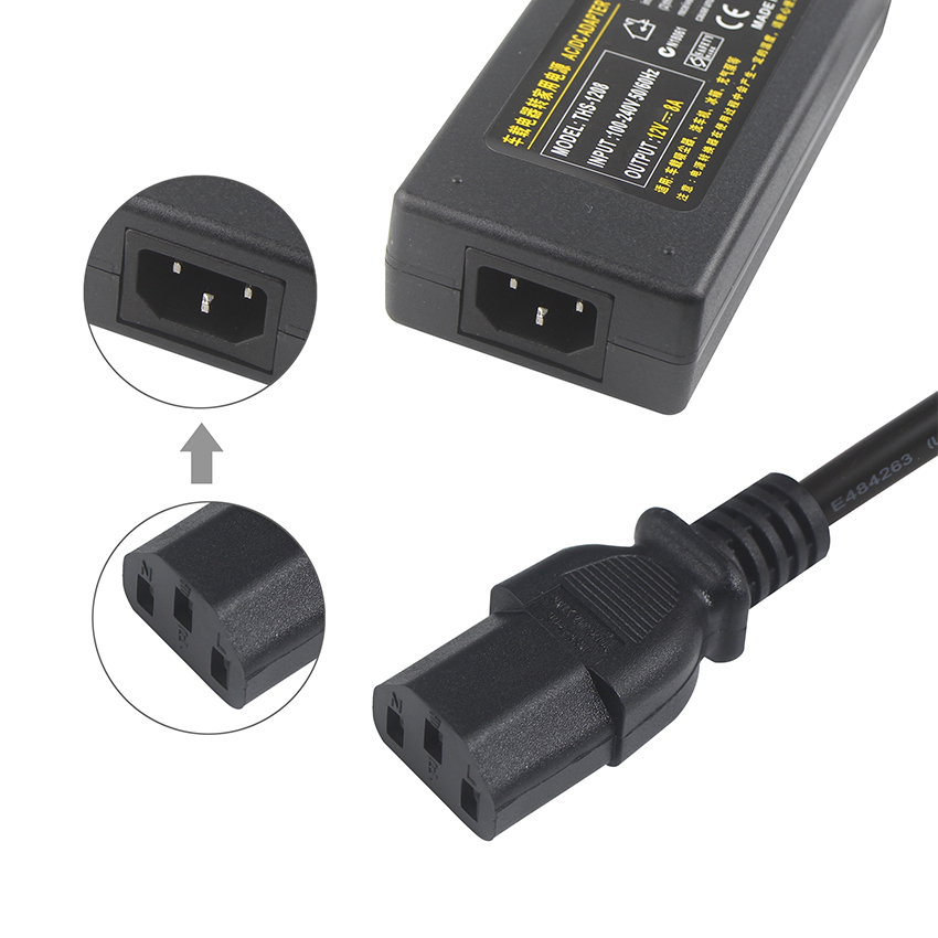 Extension 16A Female Iec C13 Female To C20 Male Pdu Power Cord With Other Plug Standard