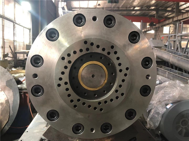 PP PE Plastic Recycling Pelletizer Machine Squeezer Dewatering