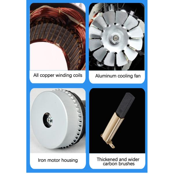 Customized High Pressure Vacuum Cleaner Motor 24V 36V 110V 220V DC Wet Dry