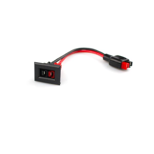 2Pin socket Battery Connector Cables , 14AWG Battery Wire Harness