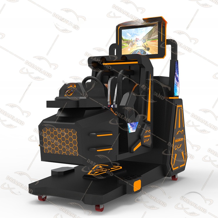 Dreamland Amusement Park Rides 9D VR 360 Roller Coaster Gaming Dynamic Motion Simulator VR Play Station Virtual Reality