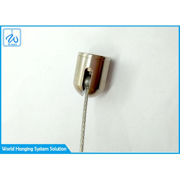 Tension Wire Rope Assembly / Lighting Hanging Cable End Fittings With Ball