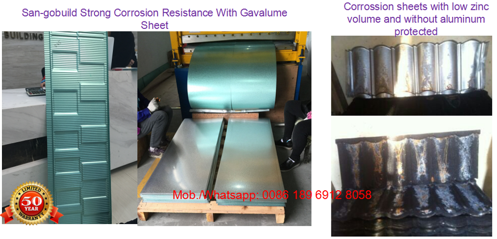 Stone Coated Steel Roof Tiles