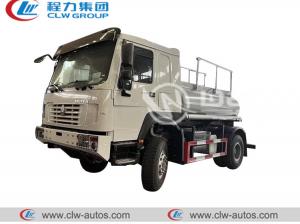 China Off Road 4X4 All Wheel Driving Stainless Steel Fuel Oil Truck 5000liters 5tonnes on sale