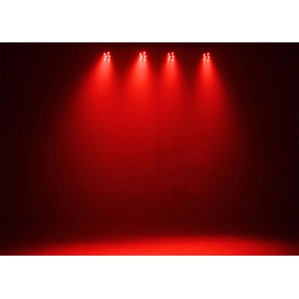 36*1.5w (3-In-One) Tri Color Mini Plastic Flat Pad, Plastic Shell Par led