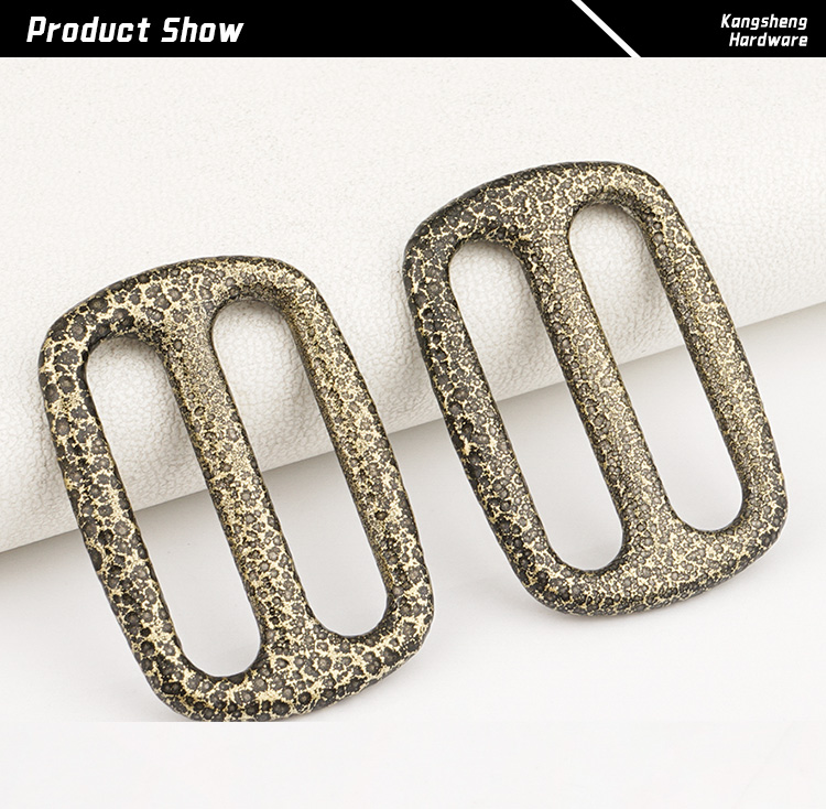 1 Inch Antique Brass Slider Buckle Metal Glide 25mm Strap Adjuster Buckle for Handbags