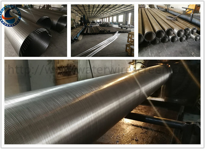 OD 216 Johnson V Wire Slotted Water Well Screen Tube