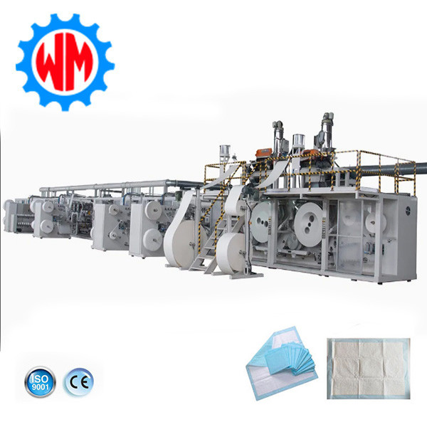 Quality Lower Energy Intelligent Under pad Making Equipment with Packaging System wholesale
