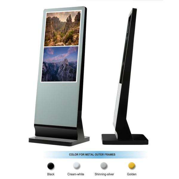 65inch Touch Computer Kiosk Wifi Digital Signage Floor Standing Touch Monitor with in, Media Player Box Inbuilt