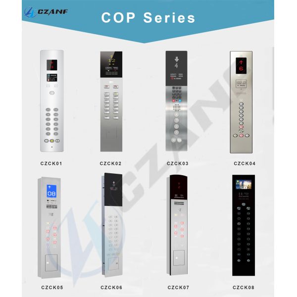 Customizable with Braille Stable Performance DC24V/12V Elevator Touchless Button Contactless Elevator Button