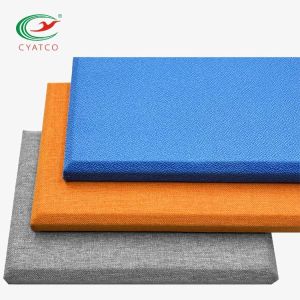 Mildewproof Cloth Fabric Acoustic Panel Harmless For Theater