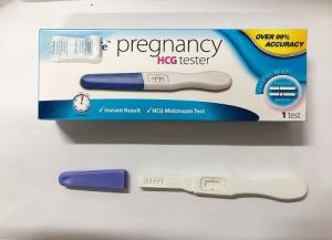 China 1st Response Self Pregnancy Test Kit Earliest Detection CT-HCG-03 on sale