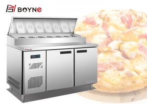 Quality 330w Commercial Refrigeration Equipment Pizza Working Table Refrigerator wholesale