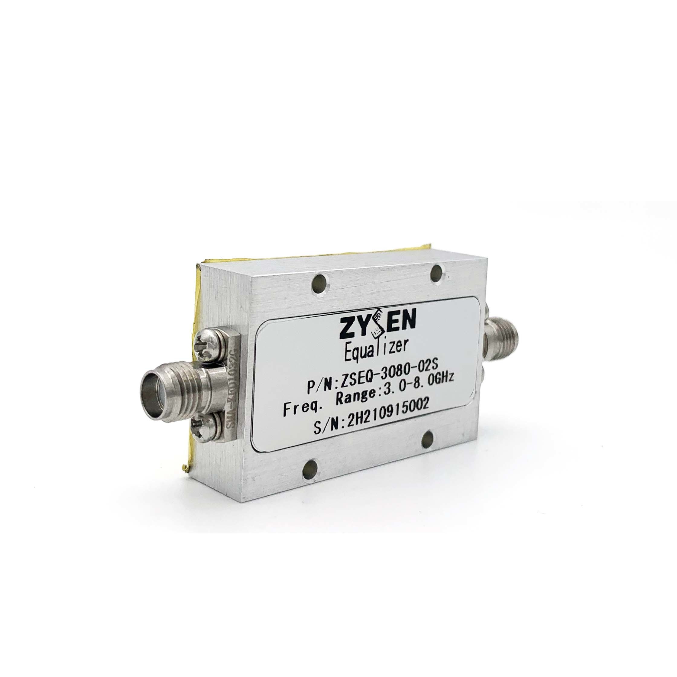 Quality RF 3GHz To 8 GHz Positive Slope Equalizer 4dB wholesale