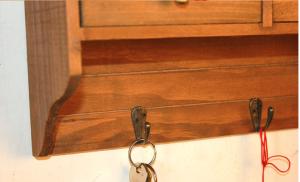Quality Zakka Wall Shelf keys Hanger storage box Shelf rack wholesale