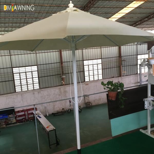 Red Pop Up Outdoor Patio Umbrella 2.5m Beach Umbrella For Swimming Pool