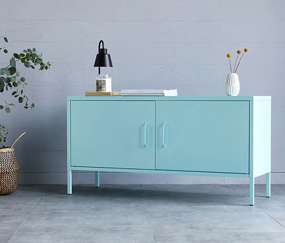 Height 620mm Q235 Steel BSCI TV Stand Cabinet