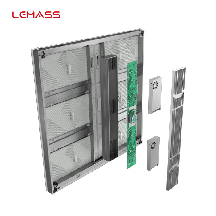 SMD 2727 Outdoor Fixed LED Display P5.7 Waterproof IP65 960×960mm Size