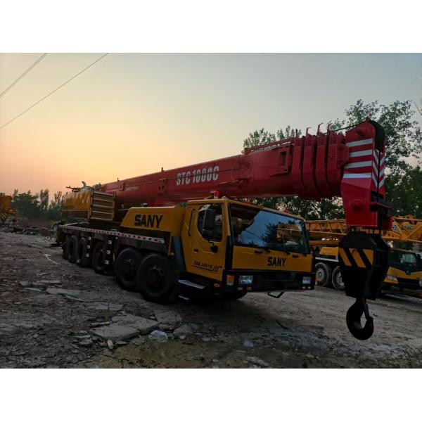 Used SANY STC1000C 100 Ton Truck Crane 350 kW Engine
