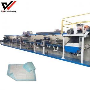 China Medical Underpad Ladies Pad Making Machine Environmental Protection on sale