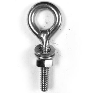 China Rigging Eye Bolts And Nuts  Ss Nut Eye Bolt 8mm Stainless Steel M4 Weld Eye Bolt With Nut on sale