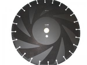 Quality Vacuum Brazed Diamond Saw Blades / Diamond Disc Cutter Blades For Fire Fighting wholesale