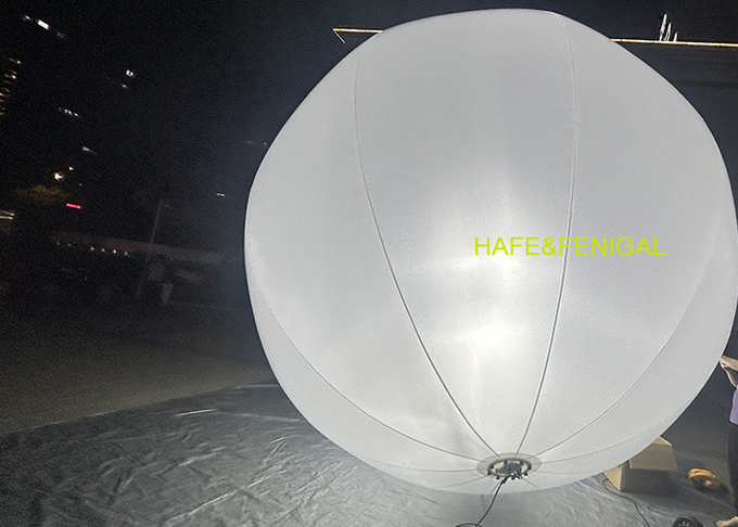 Dia.4.2m Spherical 360-Degree Lighting Halogen 2.4KW Balloon Light For Film Production 0