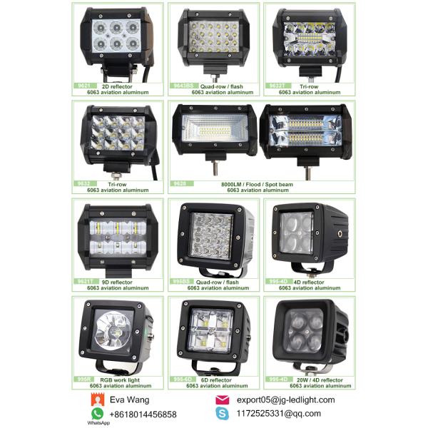 Mini Low Profile Led Light Bar , 5000 Lumen Led Driving Lights For Trucks