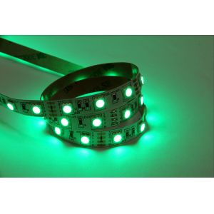 Quality SMD5050 LED Strip Lights RGB With Remote Control Dimmable 5M 60leds No-waterproof 12V Led Strip For KTV wholesale