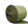 Buy cheap Moisture Proof Woven Polypropylene Roll , UV Inhibitor Green Offset Print Woven from wholesalers
