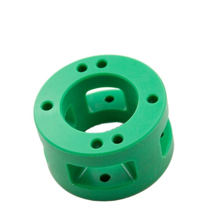 Nylon ABS CNC Machined Plastic Parts Natural Surface Customized