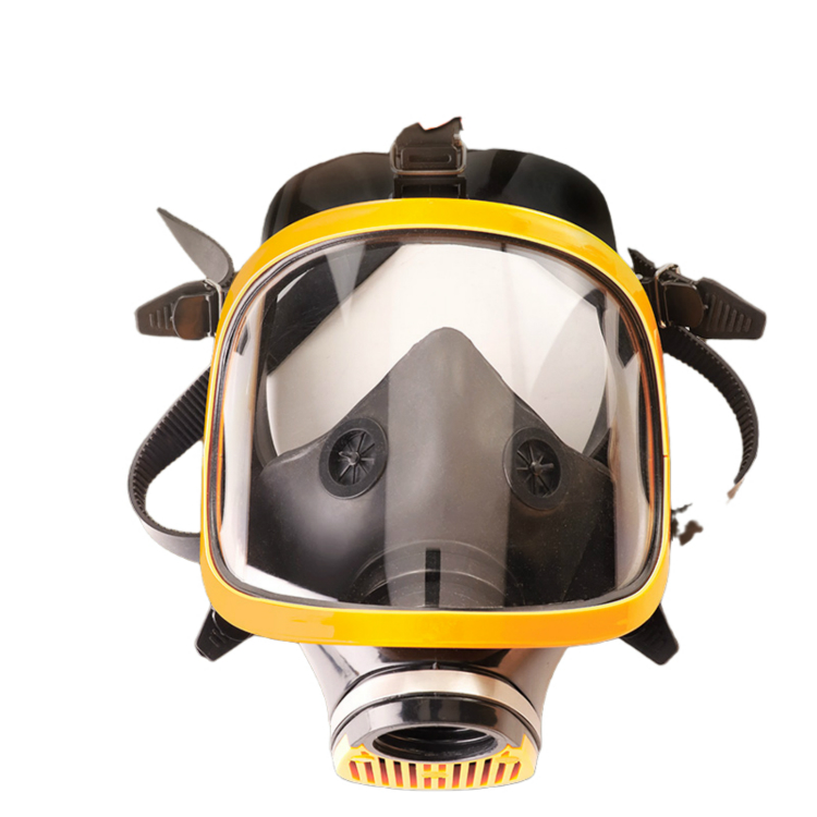 Gas mask painting, decoration, dust-proof, double filter box, head half mask, full cover