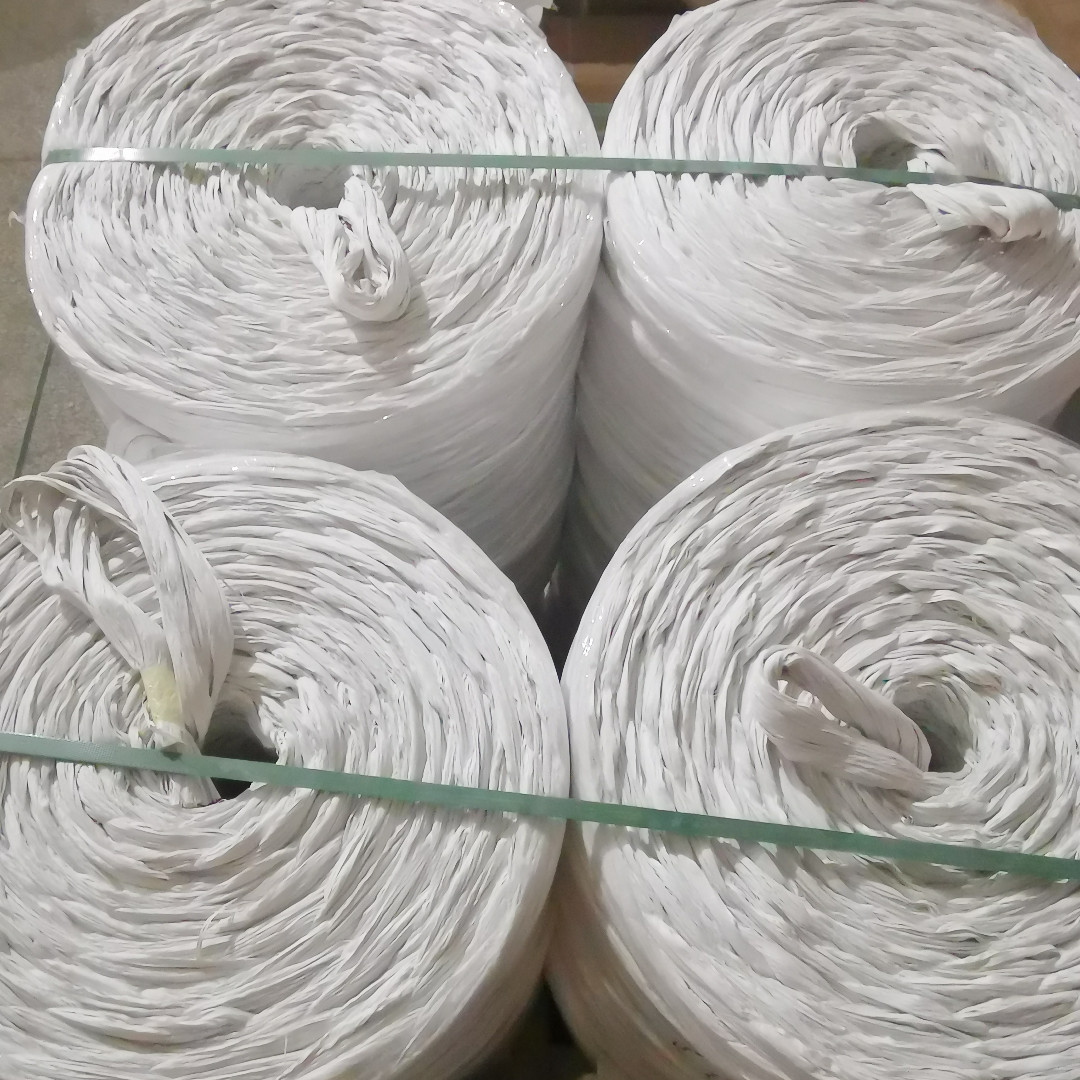 Cable & Wire PP Fibrillated Yarn 5% Hot Shrinkage 15 Twist Per Meter