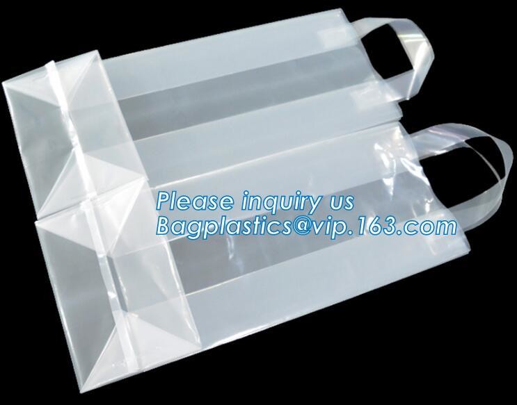 Custom logo HDPE/LDPE Die Cut Patch Handle Custom Plastic Merchandise Retail Bags,100% oxo biodegradable printed die cut